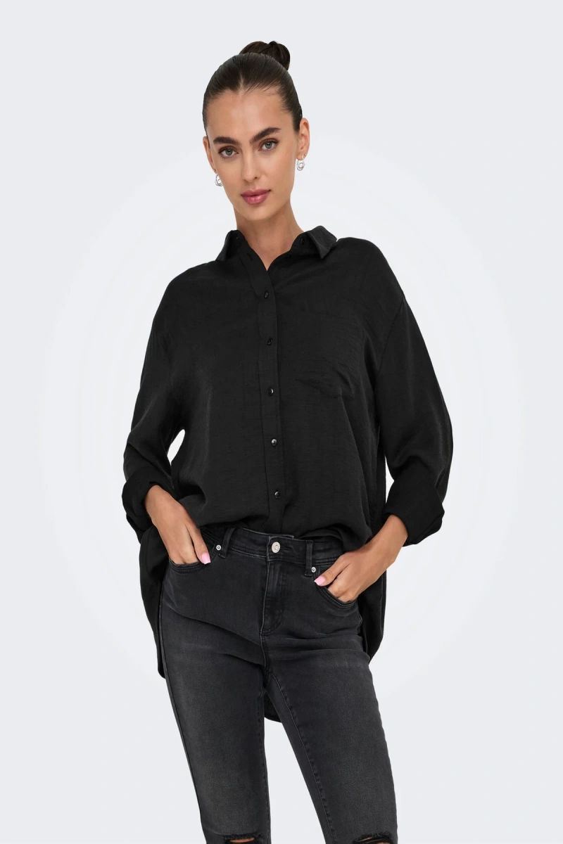 Only 15368603 Kadin Gomlek - Siyah