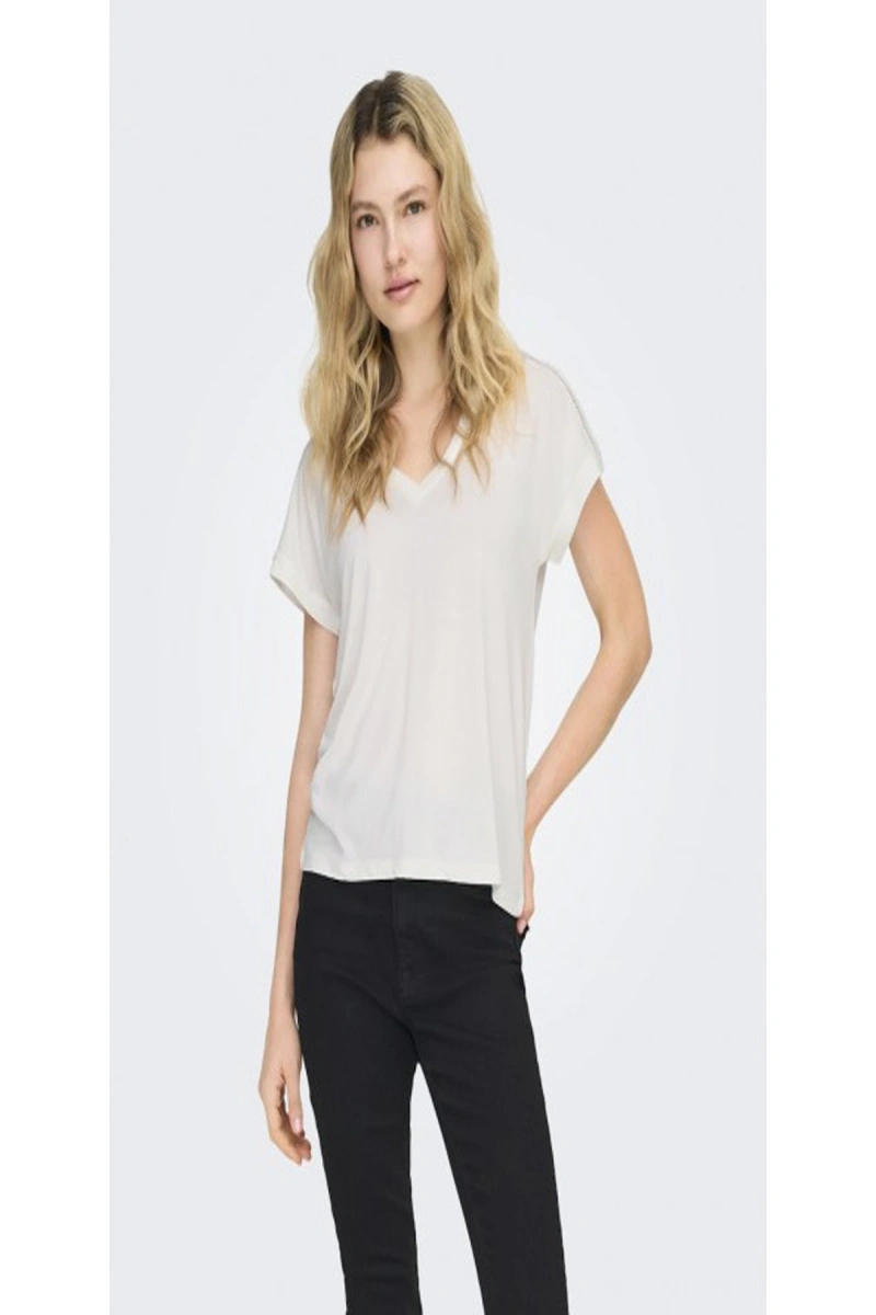 Only 15369294 V Yaka Kadin Body - Ekru