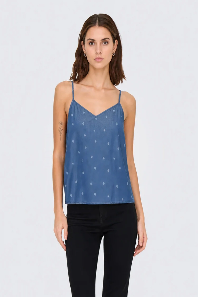 Only 15370334 Askili Kadin Body - Lacivert