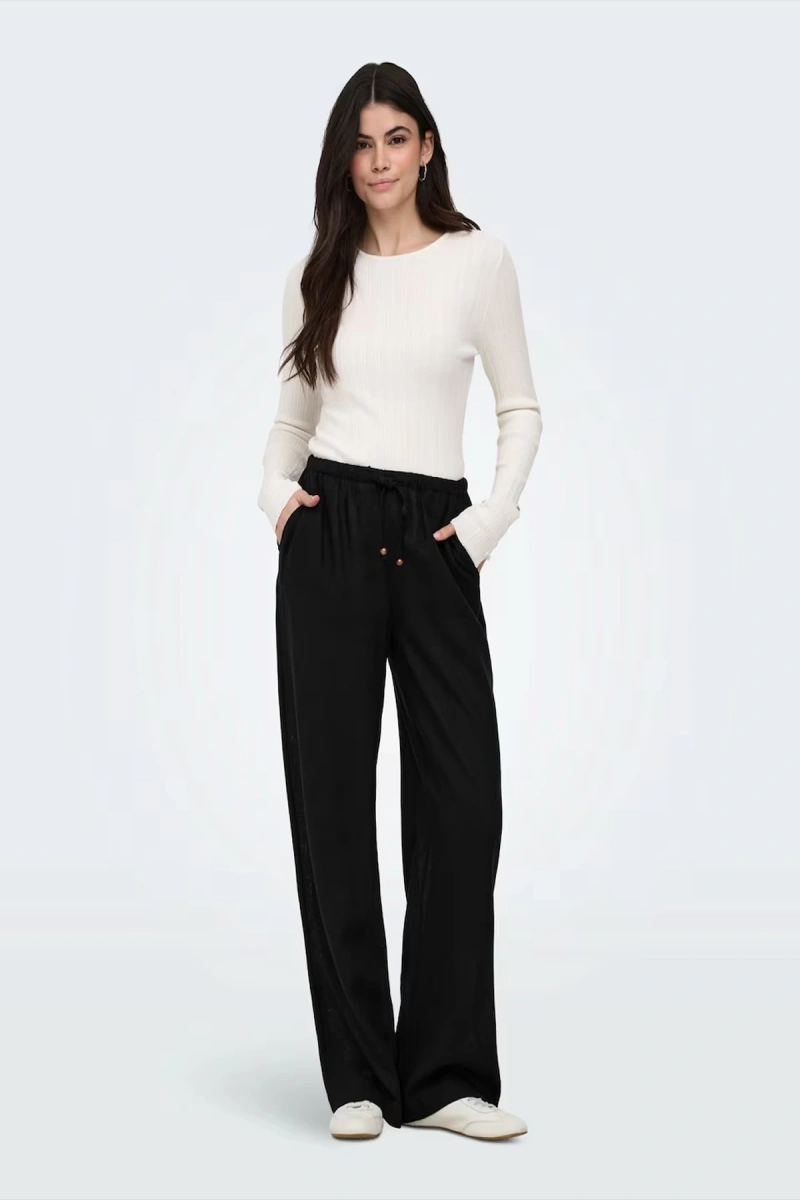 Only 15374187 Kadin Pantolon - Siyah