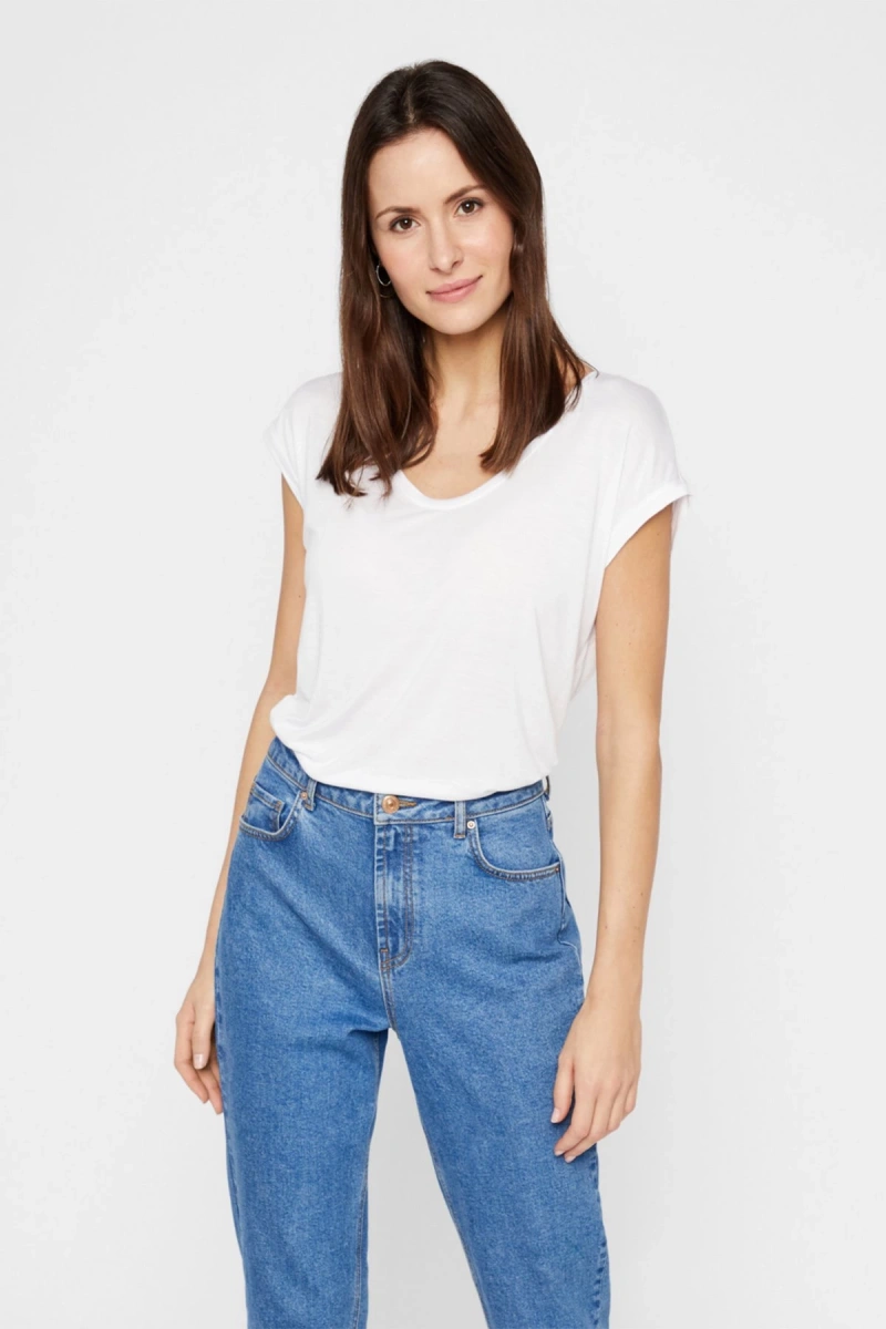 Only Pieces 17078732 Kadin Body - Beyaz