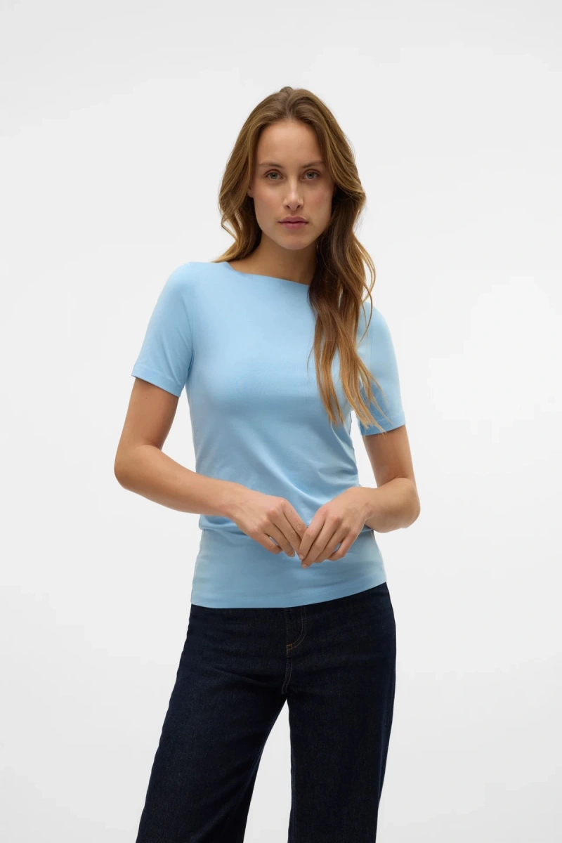 Only Vero Moda 10231753 Kadin Body - Mavi