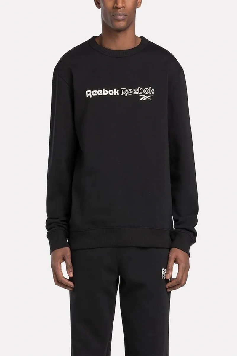 Reebok 0 Yaka Ri Brand Proud 0 Yaka Erkek Sweat - Siyah