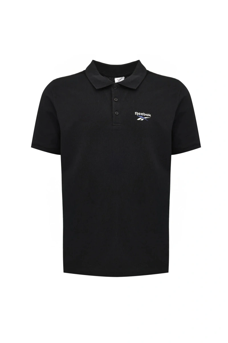 Reebok Lc 6252 Wolfino Polo Tee Erkek Tshirt - Siyah