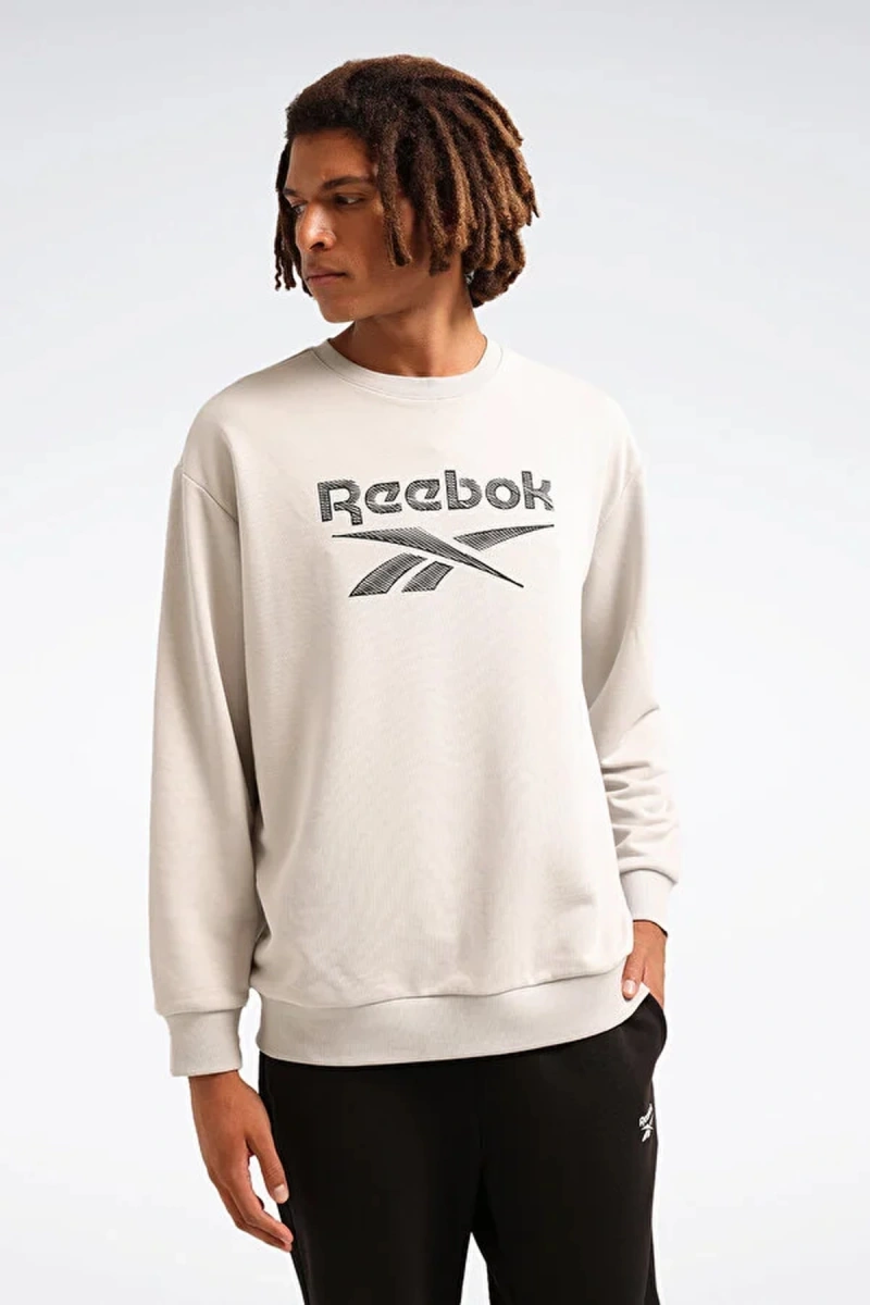 Reebok New Id Reg Crew 0 Yaka Erkek Sweat - Gri