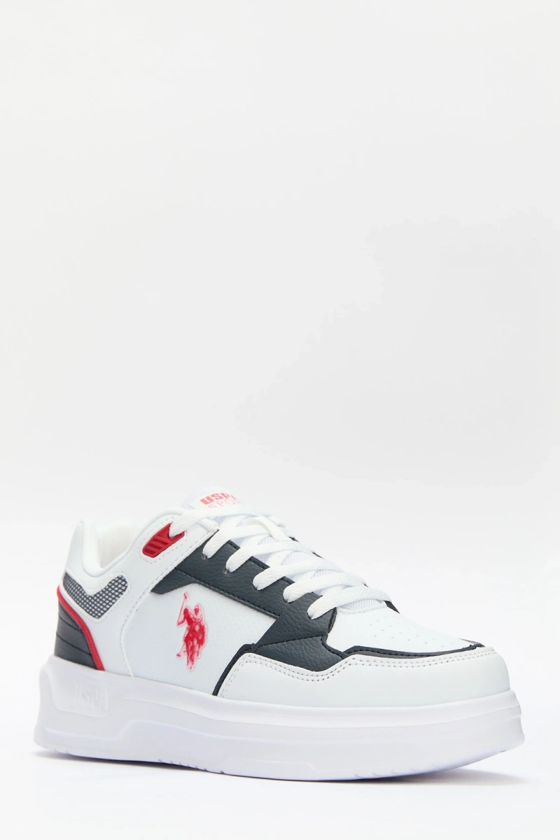 U.s Polo Assn. Alucard Erkek Ayakkabi - Beyaz Lacivert