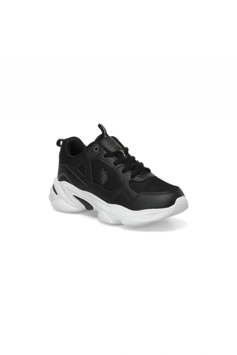 U.s.polo Assn. Bob Kadin Ayakkabi - Siyah Beyaz