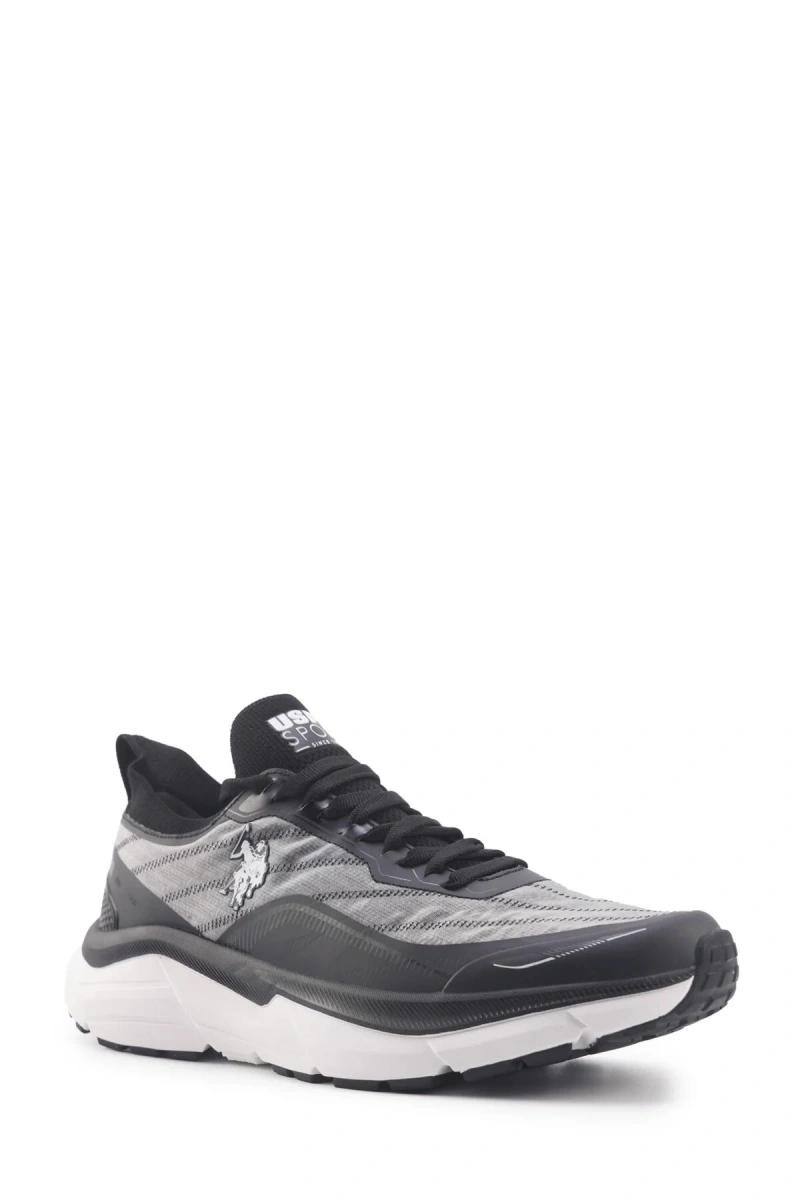 U.s.polo Assn. Steven Erkek Ayakkabi - Koyu Gri Siyah