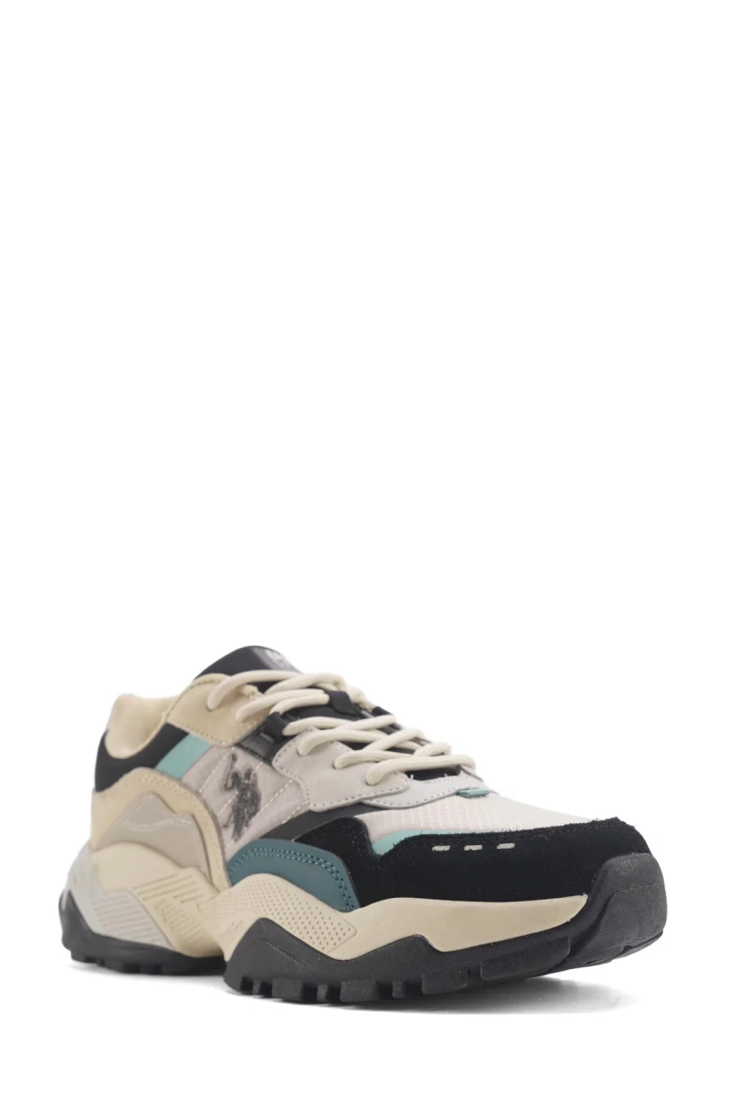 U.s.polo Assn. Yota Erkek Ayakkabi - Bej Siyah