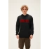 Bad Bear Flog Kapsonlu Erkek Sweat - Siyah