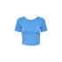 Only 15234992 Genis Yaka Bayan Body - Mavi