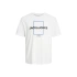 Jack&jones 12231222 0 Yaka Erkek Tshirt - Beyaz
