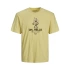 Jack&jones 12238164 0 Yaka Erkek Tshirt - Sari