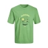 Jack&jones 12238164 0 Yaka Erkek Tshirt - Yesil