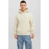 Jack&jones 12242470 Kapsonlu Erkek Sweat - Krem