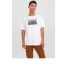 Jack&jones 12249331 0 Yaka Erkek Tshirt - Beyaz