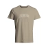 Jack&jones 12256965 0 Yaka Erkek Tshirt - Toprak