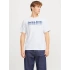 Jack&jones 12269335 0 Yaka Erkek Tshirt - Beyaz
