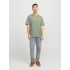 Jack&jones 12269335 0 Yaka Erkek Tshirt - Yesil
