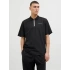Jack&jones 12273127 Yakali Erkek Tshirt - Siyah