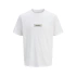 Jack&jones 12273182 0 Yaka Erkek Tshirt - Beyaz