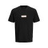 Jack&jones 12273182 0 Yaka Erkek Tshirt - Siyah