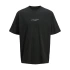 Jack&jones 12273211 0 Yaka Erkek Tshirt - Siyah
