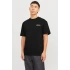 Jack&jones 12275012 0 Yaka Erkek Tshirt - Siyah