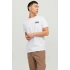 Jack&jones 12151955 0 Yaka Erkek Tshirt - Beyaz