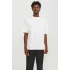 Jack&jones 12249319 0 Yaka Erkek Basic Tshirt - Beyaz