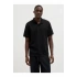 Jack&Jones 12268130 Yakali Erkek Tshirt - Siyah