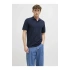 Jack&Jones 12270150 Yakali Erkek Tshirt - Lacivert