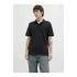 Jack&Jones 12270150 Yakali Erkek Tshirt - Siyah