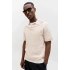 Jack&Jones 12288418 Yakali Erkek Tshirt - Bej