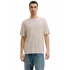 Jack&Jones 12288582 0 Yaka Erkek Tshirt - Bej