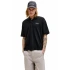 Jack&Jones 12288877 Yakali Erkek Tshirt - Siyah