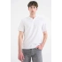 Jack&Jones 12288948 Yakali Erkek Tshirt - Beyaz