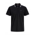 Jack&jones 12289953 Yakali On Tek Cep Erkek Tshirt - Siyah