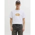Jack&jones 12297891 0 Yaka Erkek Tshirt - Beyaz