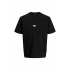 Jack&Jones 12298989 0 Yaka Erkek Tshirt - Siyah