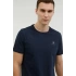 Lumberjack Ct102 0 Yaka Erkek Tshirt - Lacivert