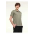 Lumberjack Ct461 Yakali Erkek Tshirt - Haki