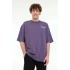 Lumberjack Franco 11ff10 0 Yaka Erkek Tshirt - Mor