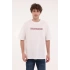 Lumberjack Franco 11ff17 0 Yaka Erkek Tshirt - Ekru