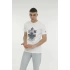 Lumberjack Ml Alfu 11urbng13 0 Yaka Erkek Tshirt - Beyaz