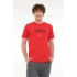Lumberjack Renato 11itl1030 0 Yaka Erkek Tshirt - Kirmizi