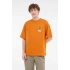 Lumberjack Star 11otd1-27 0 Yaka Erkek Tshirt - Koyu Turuncu