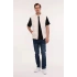 Lumberjack Star Vest Erkek Yelek - Ekru