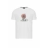 Lumberjack Willy 11ds1004 0 Yaka Erkek Tshirt - Ekru