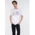 Mavi 0610260 0 Yaka Erkek Tshirt - Beyaz